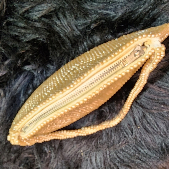 VINTAGE Small Beaded Evening Bag Clutch Made in Japan - Picture 3 of 14